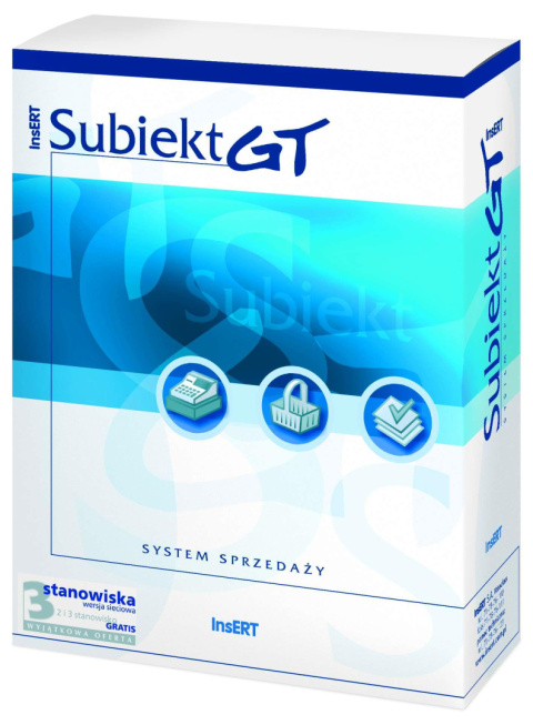 Insert Subiekt GT licencja na 3 stanowiska