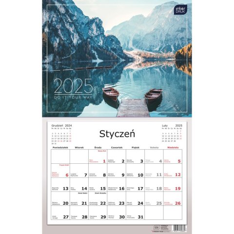 Kalendarz ścienny 5902277358660 Interdruk 320x500 jednodzielny 320mm x 500mm (Widoki) Kalendarz ścienny 5902277358660 Interdruk 320x500 jednodzielny 320mm x 500mm (Widoki)