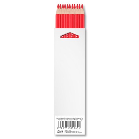Kredki ołówkowe Penmate TRÓJKATNE 12 kol czerwona 12 kol. (TT7961/1) Kredki ołówkowe Penmate TRÓJKATNE 12 kol czerwona 12 kol. (TT7961/1)