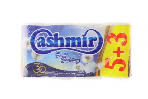 Papier toaletowy Cashmir kolor: biały 8 szt (261688) Papier toaletowy Cashmir kolor: biały 8 szt (261688)