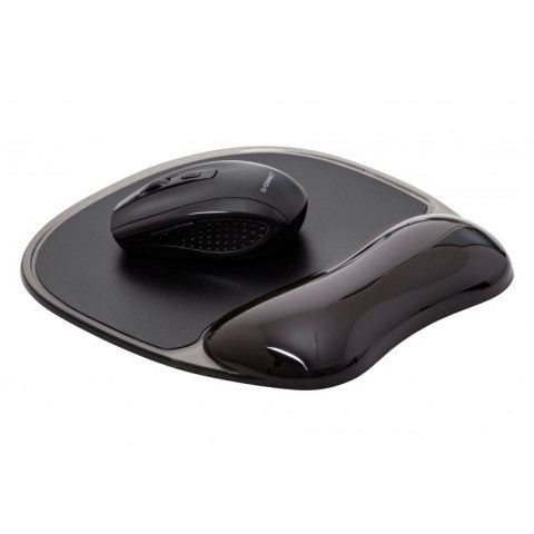 Podkładka pod mysz Q-Connect żelowa czarny (KF10377) Podkładka pod mysz Q-Connect żelowa czarny (KF10377)