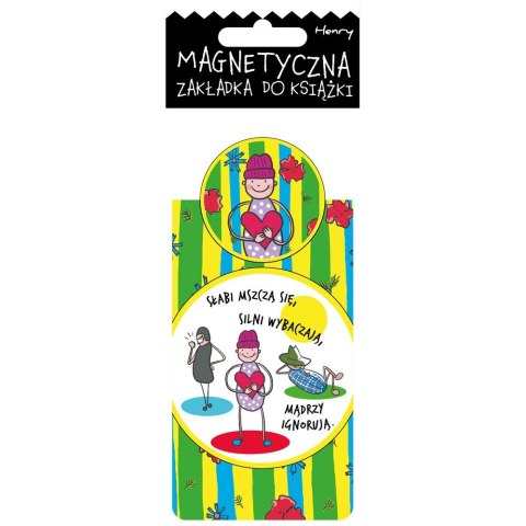 Zakładka do książki Henry magnetyczna NW SŁABI SILN MADRZY (5907465660945) Zakładka do książki Henry magnetyczna NW SŁABI SILN MADRZY (5907465660945)