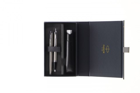 Zestaw ekskluzywny Parker IM długopis + pióro CT STEEL (2214458) Zestaw ekskluzywny Parker IM długopis + pióro CT STEEL (2214458)