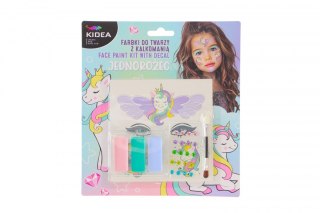 Farba do malowania twarzy Kidea Unicorn