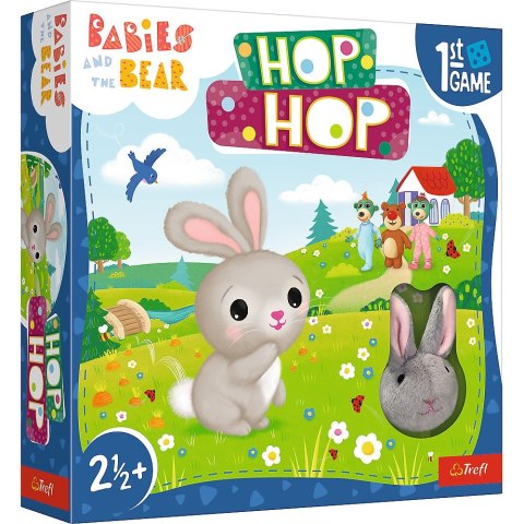 Gra edukacyjna Trefl Gra HOP HOP /Bobaski i Miś (02435) Gra edukacyjna Trefl Gra HOP HOP /Bobaski i Miś (02435)