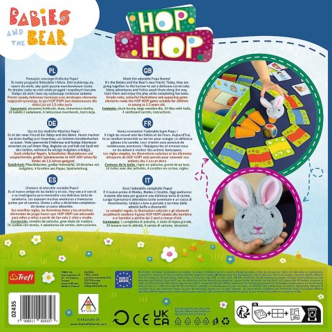 Gra edukacyjna Trefl Gra HOP HOP /Bobaski i Miś (02435) Gra edukacyjna Trefl Gra HOP HOP /Bobaski i Miś (02435)