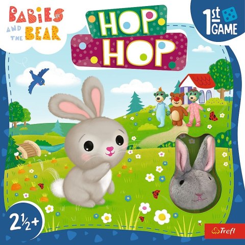 Gra edukacyjna Trefl Gra HOP HOP /Bobaski i Miś (02435) Gra edukacyjna Trefl Gra HOP HOP /Bobaski i Miś (02435)