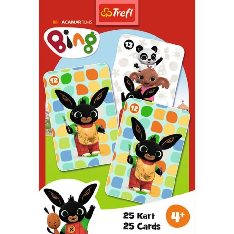 Karty Trefl Bing Piotruś (08509) 25 sztuk Karty Trefl Bing Piotruś (08509) 25 sztuk