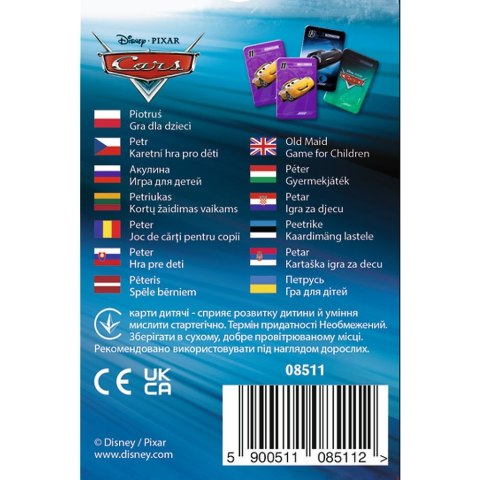 Karty Trefl Cars Piotruś (08511) 25 sztuk Karty Trefl Cars Piotruś (08511) 25 sztuk