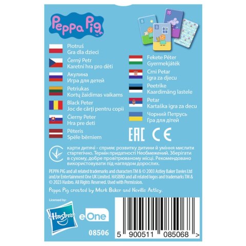 Karty Trefl świnka Peppa Piotruś (08506) 25 sztuk Karty Trefl świnka Peppa Piotruś (08506) 25 sztuk