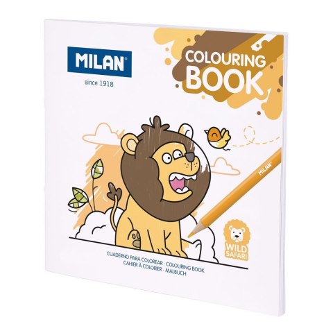 Kolorowanka Milan Dzikie Safari Kolorowanka Milan Dzikie Safari