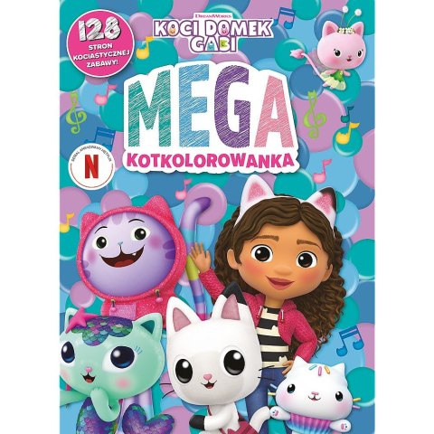 Kolorowanka Trefl Gabby Koci Domek Gabi. Mega KOTkolorowanka (Ks79790) Kolorowanka Trefl Gabby Koci Domek Gabi. Mega KOTkolorowanka (Ks79790)