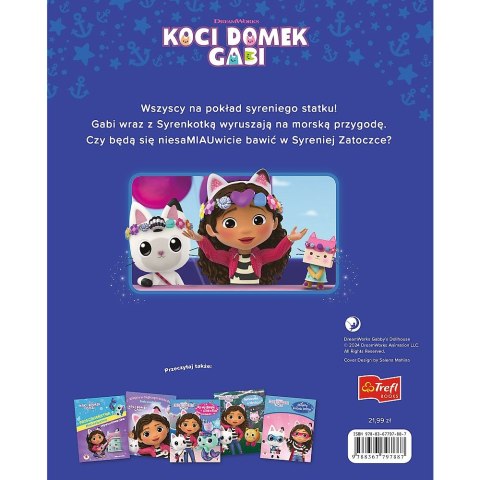 Kolorowanka Trefl Gabby Koci Domek Gabi. Statek Syrenkotki (Ks79788) Kolorowanka Trefl Gabby Koci Domek Gabi. Statek Syrenkotki (Ks79788)