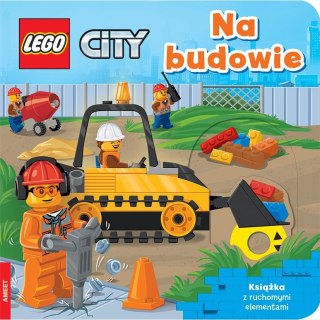 Książka dla dzieci Ameet LEGO® City. Na budowie - książeczka z ruchomymi częściami