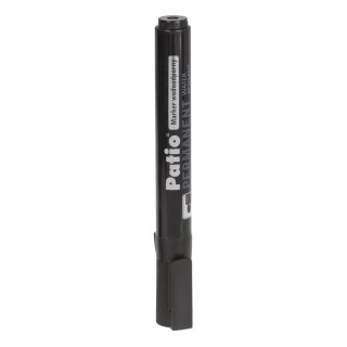 Marker permanentny Patio, czarne 1-5mm okrągła końcówka (42932PTR)