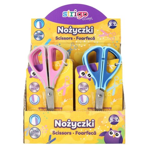 Nożyczki Strigo granat-różowe/ różowo-szare HB 5905658809744 (SSC368/369) Nożyczki Strigo granat-różowe/ różowo-szare HB 5905658809744 (SSC368/369)