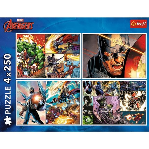Puzzle Trefl Avengers 4x250 el. (13309)