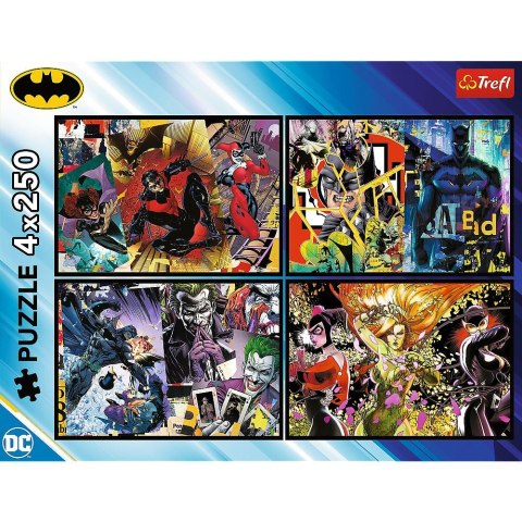 Puzzle Trefl Batman 4x250 el. (13310)
