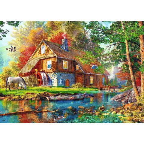 Puzzle Trefl Chatka nad rzeką 500 el. (37484) Puzzle Trefl Chatka nad rzeką 500 el. (37484)