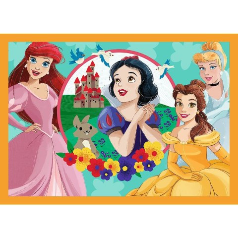 Puzzle Trefl Disney Princess Bajkowe historie 4w1 el. (34651) Puzzle Trefl Disney Princess Bajkowe historie 4w1 el. (34651)