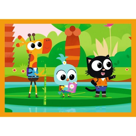 Puzzle Trefl Planeta Milo 4w1 el. (34654)