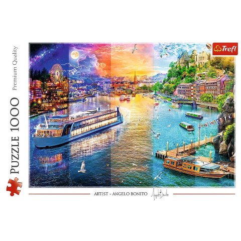Puzzle Trefl Rejs po rzece 1000 el. (10860) Puzzle Trefl Rejs po rzece 1000 el. (10860)