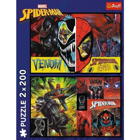 Puzzle Trefl Spiderman 2x200 el. (13314) Puzzle Trefl Spiderman 2x200 el. (13314)