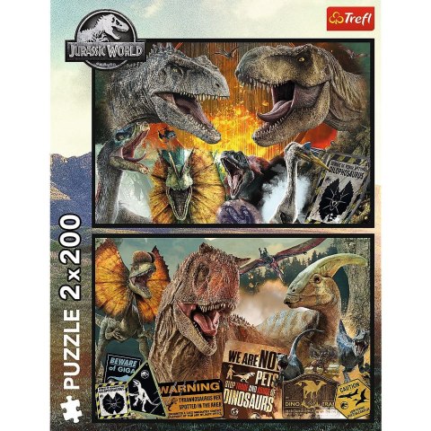 Puzzle Trefl Universal Jurrasic World 2x200 el. (13316)