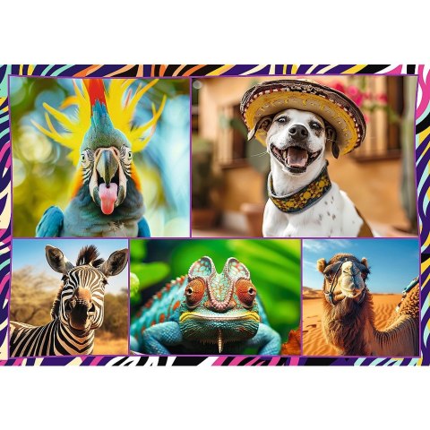 Puzzle Trefl zwierzaki 4x250 el. (13313) Puzzle Trefl zwierzaki 4x250 el. (13313)