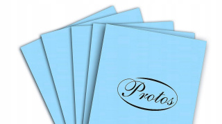 Brystol Protos A3 błękitny 160g 20k
