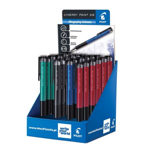 Długopis Pilot Synergy Point żelowy 36 szt (PIBLRT-SNP5-B) Długopis Pilot Synergy Point żelowy 36 szt (PIBLRT-SNP5-B)