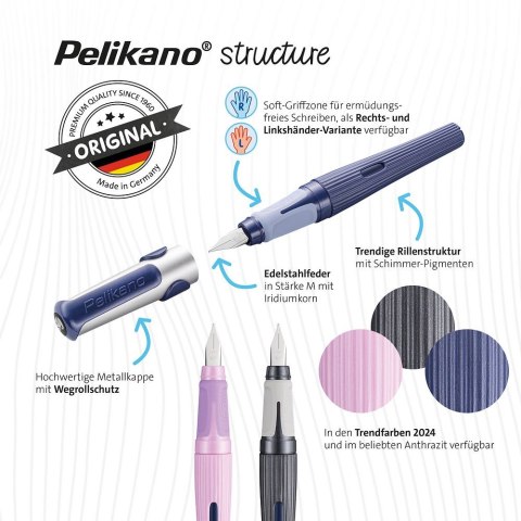 Pióro wieczne Pelikan Pelikano M szare (524507) Pióro wieczne Pelikan Pelikano M szare (524507)