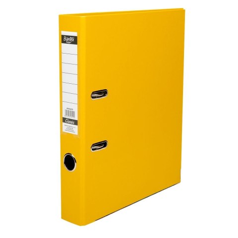 Segregator dźwigniowy Bantex Classic A4 5 cm żółty Segregator dźwigniowy Bantex Classic A4 5 cm żółty