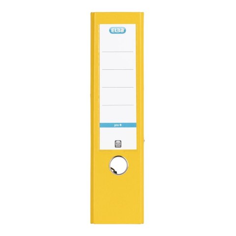 Segregator dźwigniowy Elba 8 cm Pro+ A4 80mm żółty (100202166)