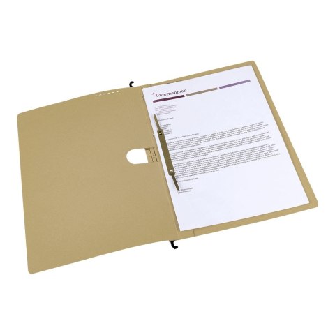 Skoroszyt Elba Vertic Ultimate wiszący A4 brązowy karton 230g (100081039)