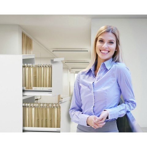 Skoroszyt Elba Vertic Ultimate wiszący personalno-kredytowy A4 brązowy karton 230g (100082310)