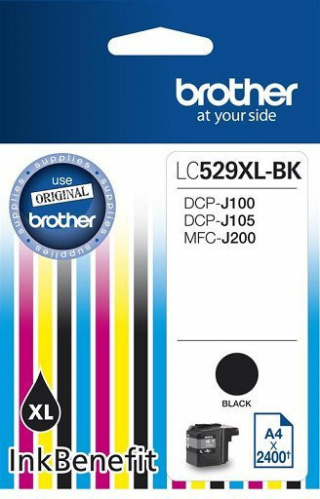 Tusz oryginalny Brother lc529xl czarny