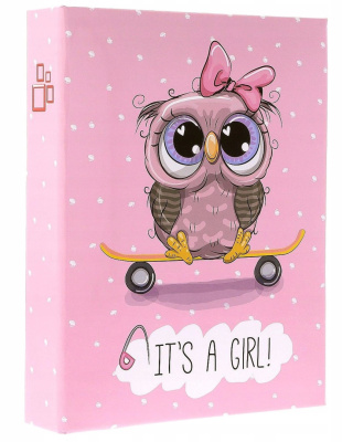 Album kieszeniowy Gedeon Owl Pink 36 kieszeni