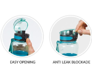 Bidon Patio Cool Pack 600ml clear
