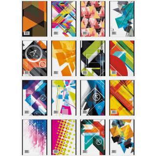 Blok biurowy Interdruk INTERACTIVE A4 100k mix