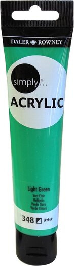 Farba akrylowa Daler Rowney Simply 75ml light green