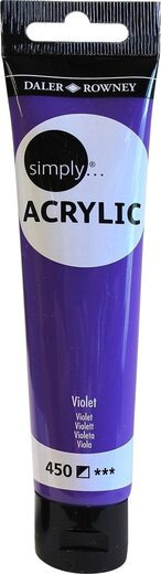 Farba akrylowa Daler Rowney Simply 75ml Violet (fiolet)