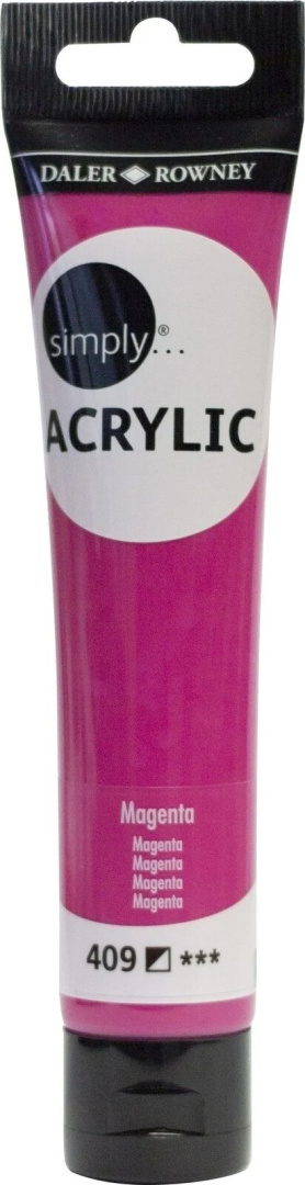 Farba akrylowa Daler Rowney Simply 75ml Magenta