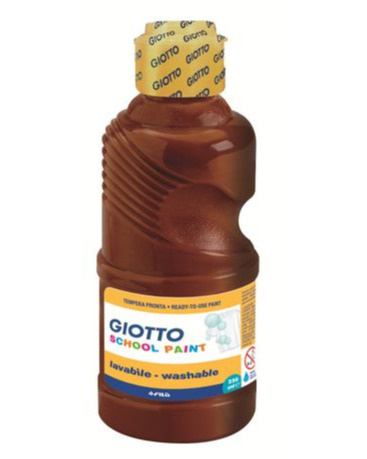 Farba tempera Giotto kolor: brązowa 250ml 1 kolor. Farba tempera Giotto kolor: brązowa 250ml 1 kolor.