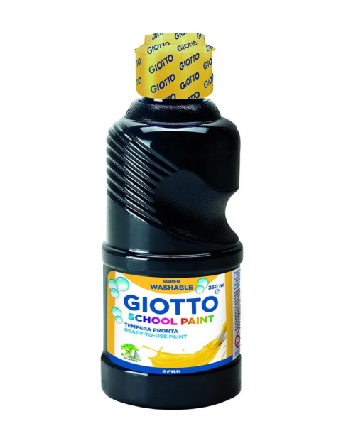 Farba tempera Giotto kolor: czarna 250ml 1 kolor. Farba tempera Giotto kolor: czarna 250ml 1 kolor.