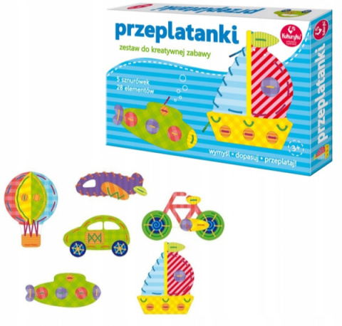 Gra edukacyjna Adamigo Przeplatanki Gra edukacyjna Adamigo Przeplatanki