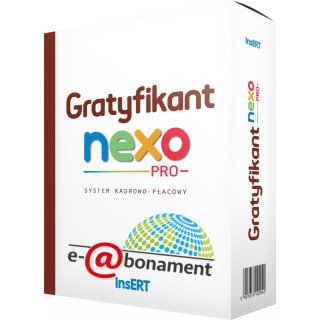 Insert Gratyfikant Nexo Pro - abonament na 1 rok (do 50 pracowników)