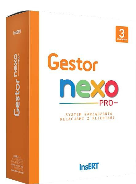 Insert Gestor Nexo Pro licencja na 3 stanowiska