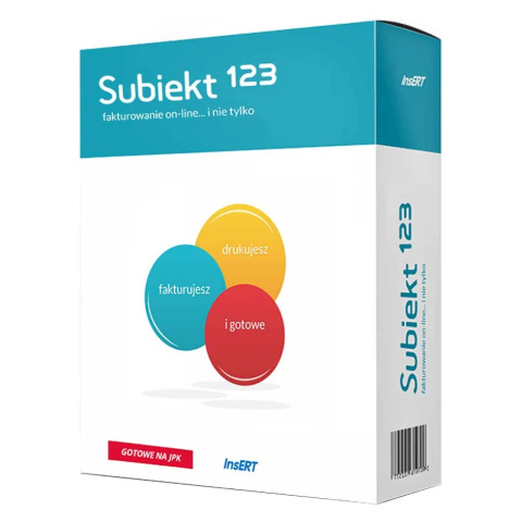 Insert Subiekt 123 Licencja na 1 miesiąc użytkowania Insert Subiekt 123 Licencja na 1 miesiąc użytkowania