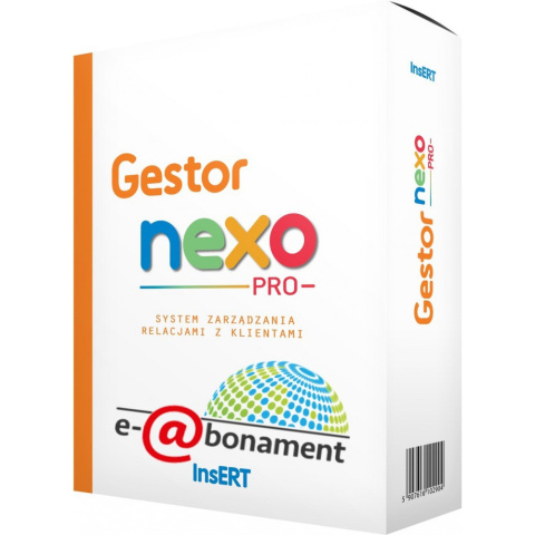 Insert Gestor Nexo Pro - abonament na 1 rok (każde kolejne stanowisko) Insert Gestor Nexo Pro - abonament na 1 rok (każde kolejne stanowisko)